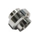SS SMS Dairy Union Weldable Staineless Steel 304 Pipe Size:O.D
